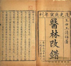 Yi Lin Gai Cuo 醫林改錯